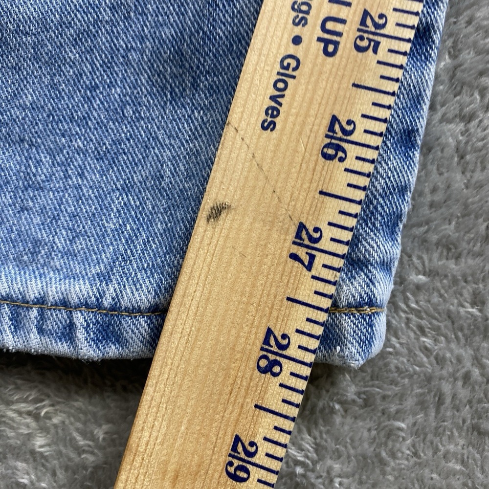Wrangler Jeans Men Sz 40x29* Blue Denim Straight Workwear Cowboy Rodeo Western - Picture 10 of 14